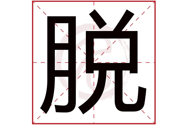 脱字的意思脱有几画