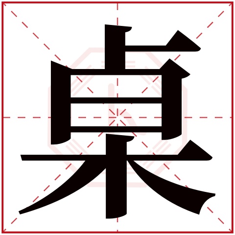 桌字