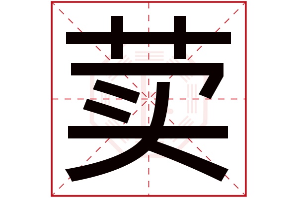 荬字