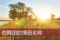 劲舞团的情侣名称