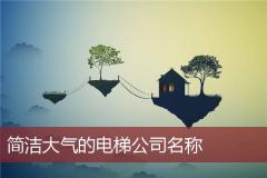 简洁大气的电梯公司名称