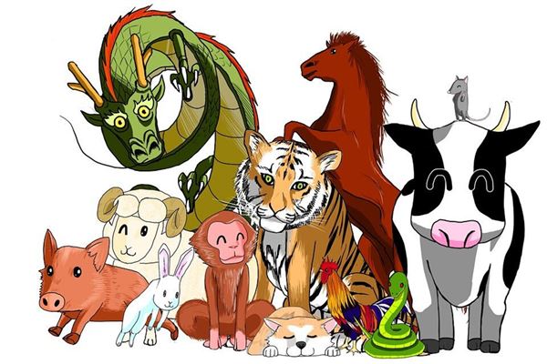 12生肖年份对照表